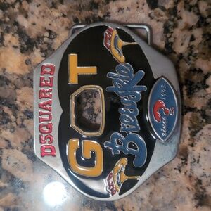 Dsquared2 Got Brewskie Belt Buckle